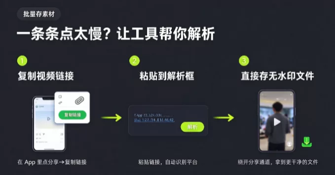 短视频怎么保存到相册,为什么存下来有水印