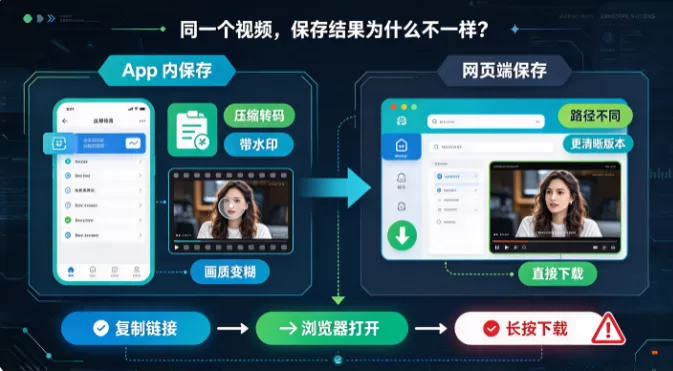 别人的清晰,你的糊? 抖音保存到本地,问题出在这一步